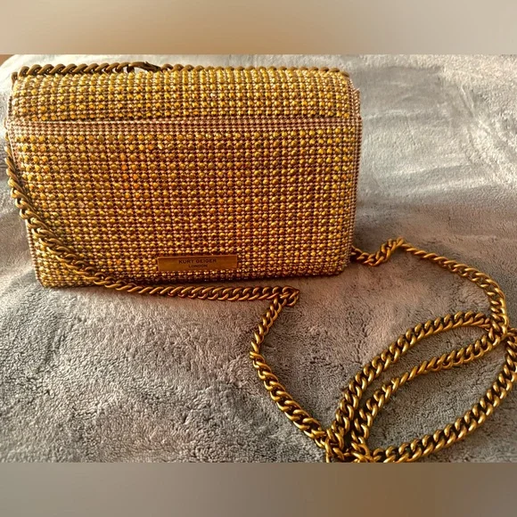 Kurt Geiger Kensington Wallet on Chain- Gold - Picture 2 of 3